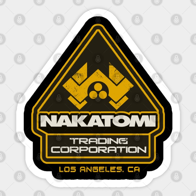 Nakatomi Sticker by NineBlack